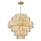 Z-Lite Dealey Chandelier, 17-Light, 32.5 In.W x 30.75 In.H, Heirloom Brass/Heirloom Brass 822P32-HB - alternate 4